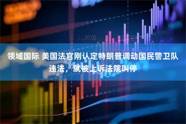 领域国际 美国法官刚认定特朗普调动国民警卫队违法，就被上诉法院叫停
